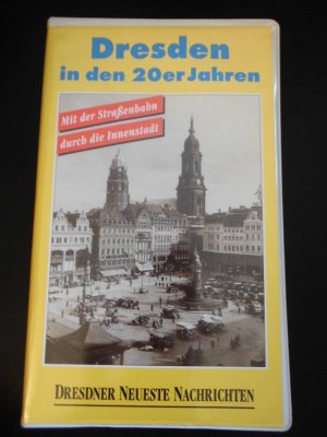 gebrauchter Film – Dresden in den 20er Jahren Mit der Straßenbahn durch die Innenstadt