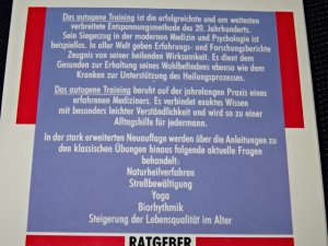 gebrauchtes Buch – Herbert Mensen – Das autogene Training - Entspannung, Gesundheit, Stressbewältigung