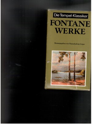 Fontane Werke in Zehn Bänden