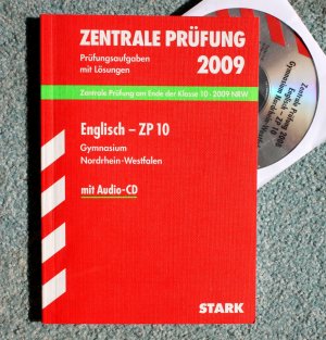 gebrauchtes Buch – Gövert, Heinz; Neu-Costello, Caroline – Zentrale Leistungsüberprüfung Gymnasium Nordrhein-Westfalen / Englisch ZP 10 / 2009, mit Audio-CD