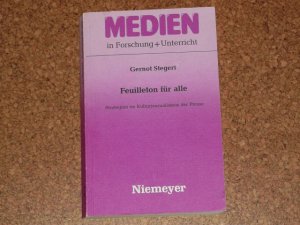 gebrauchtes Buch – Gernot Stegert – Feuilleton für alle. Strategien im Kulturjournalismus der Presse