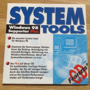 Windows 98 Supporter Plus, CD-ROMs, System-Tools, 1 CD-ROM by Golla, Andreas F. - Golla, Andreas F.