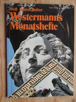 Westermanns Monatshefte - 8/1974 - Welt Kunst Kultur : Bremen