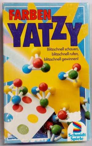 gebrauchtes Spiel – David Mair – Farben YATZY © 1988 Schmidt Spiele - David Mair