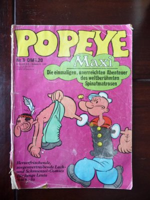 antiquarisches Buch – Popeye Maxi Nr. 3 (Comic)