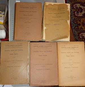 Sämtliche Fabeln und Schwänke von Hans Sachs. Die Fabeln und Schwänke in den Meistergesängen, hrsg. v. Edmund Goetze und Karl Drescher. Band 1-4 und 6 […]