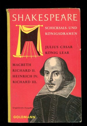 antiquarisches Buch – Shakespeare, William – Ausgewählte Werke Band 3 / Schicksals- und Königsdramen  (Leinenrücken)