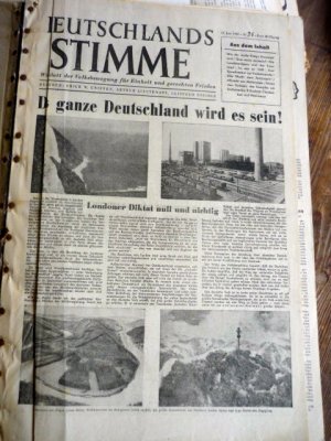 Deutschlands Stimme Wochenblatt der Volksbewegung für Einheit und gerechten Frieden 1948 / Nr. 24 und 25 - 45