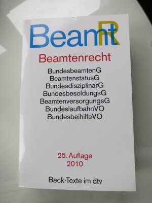 gebrauchtes Buch – Beamtenrecht