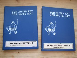 gebrauchtes Buch – Hager + Elsässer GmbH  – Zur guten Tag, der gute Rat: Wasseranalysen  - Dosierchemikalien