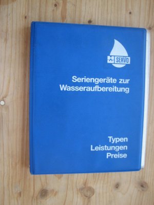 Seriengeräte zur Wasseraufbereitung - Typen - Leistungen - Preise