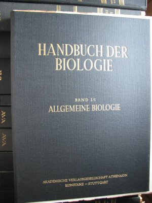 Handbuch der Biologie. 9 Bände in 15 Büchern