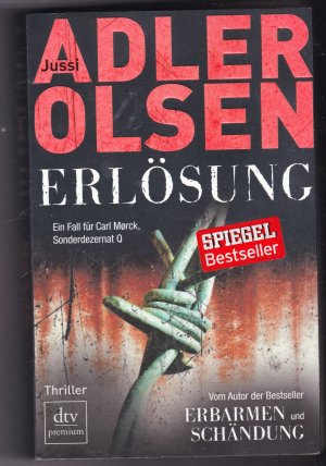 gebrauchtes Buch – Adler Olsen – Erlösung - Der dritte Fall für Carl Mørck, Sonderdezernat Q Thriller