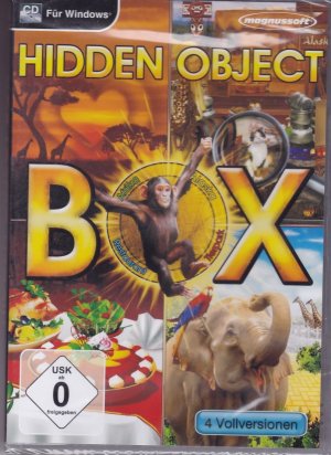 gebrauchtes Spiel – Hidden Object Box (PC) - Magnussoft - 4 Vollversionen