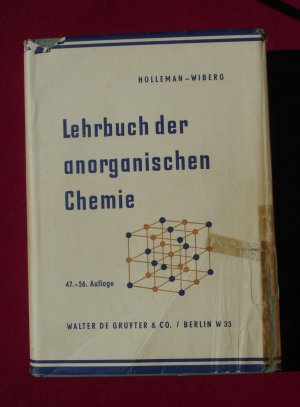 Lehrbuch der anorg. Chemie (mit orig. Pappschuber)