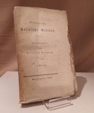 antiquarisches Buch – Friedrich Seybold – Süddeutsche Politische Blätter. I. Band (= alles Erschienene).
