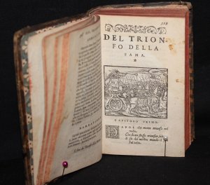 antiquarisches Buch – Francesco Petrarca – Il Petrarca : Con Nvove Spositioni, Nelle quali, oltre l'altre cose, si dimostra qual fusse il vero giorno & l'hora del suo innamoramento ; Insieme alcune molto utili [et] belle annotationi d'intorno alle regole della lingua Toscana, E vna conserua di tutte le sue rime ridotte co'versi interi sotto le lettere vocali