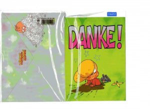 gebrauchtes Buch – Karte Danke