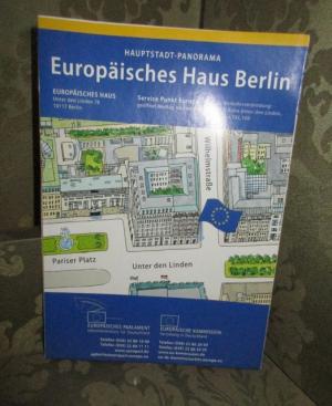 Europäisches Haus Berlin. Falt-Karte.