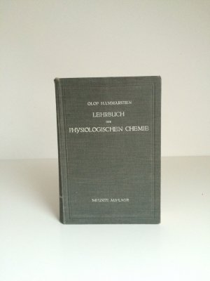 Lehrbuch der physiologischen Chemie