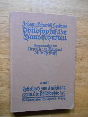 Philosophische Hauptschriften