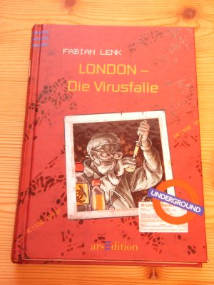 gebrauchtes Buch – Fabian Lenk – "LONDON - Die Virus-Falle"