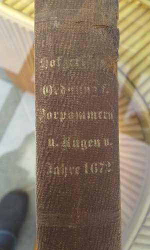 Seiner Königlichen Majestät zu Schweden, ... Hofgerichts-Ordnung, in dero Herzogthum Vorpommern und Fürstenthum Rügen, vom Jahr 1672. Nebst den Visitations […]