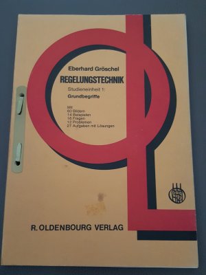 Regelungtechnik, Grundbegriffe - Eberhard Gröschel