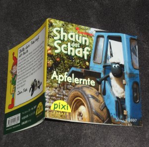 gebrauchtes Buch – Shaun das Schaf: Apfelernte. Pixi Bücher 1697. Mini-Buch