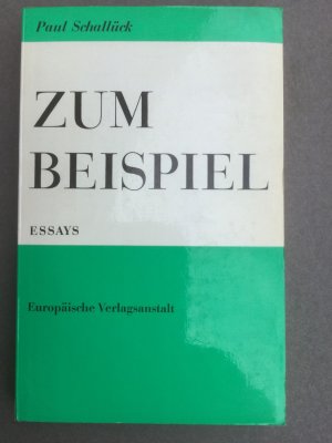 Zum Beispiel - Essays