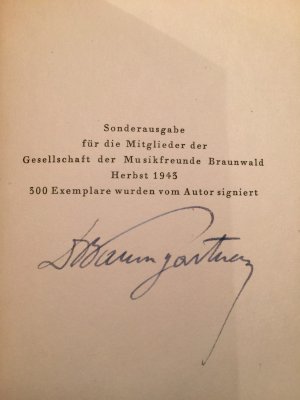 antiquarisches Buch – Bernhard Paumgartner – Franz Schubert