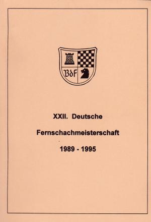 XXII. Deutsche Fernschachmeisterschaft 1989-1995