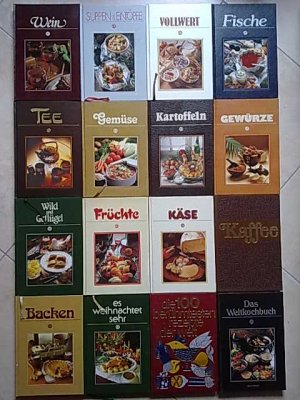 17 X Sigloch-Edition - Wein + Suppen & Eintöpfe + Vollwert + Fische + Tee + Gemüse + Kartoffeln + Gewürze + Wild & Geflügel + Früchte + Käse + Kaffee + […]