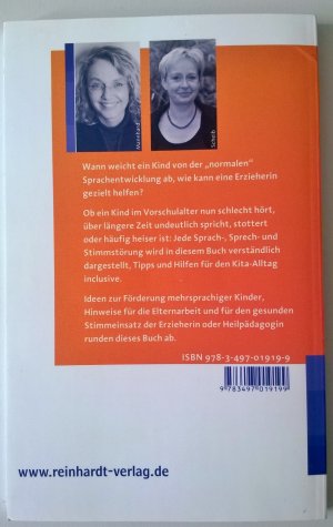 gebrauchtes Buch – Mannhard, Anja; Scheib – Was Erzieherinnen über Sprachstörungen wissen müssen