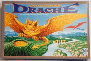 gebrauchtes Spiel – Wolf Riedesser – Goldener Drache 1992 FX Schmid - ab 10 Jahren - für 2 bis 5 Spieler