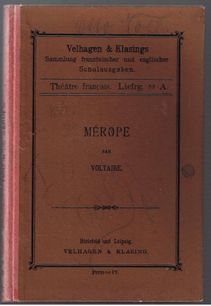 Merope - Tragedie En Cinq Actes Et En Vers