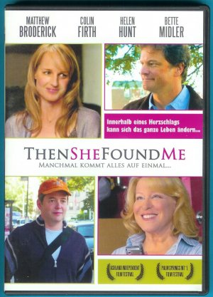 Then She Found Me - Manchmal kommt alles auf einmal ... DVD Helen Hunt NEUWERTIG