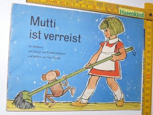 antiquarisches Buch – Mutti ist verreist. Ein Malbuch - schon ausgemalt