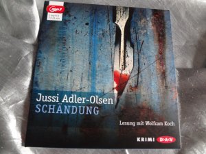 gebrauchtes Hörbuch – Jussi Adler-Olsen – Schändung von Jussi Adler Olsen    der 2.Fall   1 mp3-CD