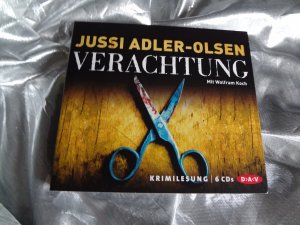 gebrauchtes Hörbuch – Jussi Adler-Olsen – " Verachtung" der 4.Fall     6 CD´s