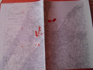 gebrauchtes Buch – Belfast Area Proifil - Plan 60 x 30 cm