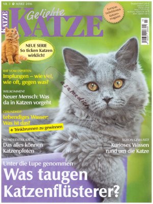 gebrauchtes Buch – Geliebte Katze -- 3/2016