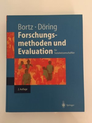 gebrauchtes Buch – Bortz, Jürgen; Döring, Nicola – Forschungsmethoden und Evaluation - Für Sozialwissenschaftler