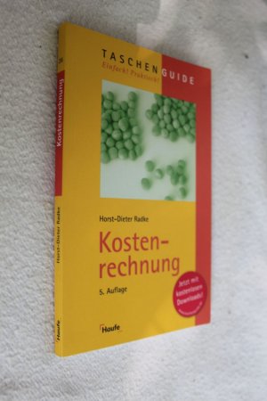 gebrauchtes Buch – Horst-Dieter Radke – Kostenrechnung Taschenguide