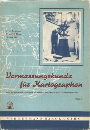 antiquarisches Buch – Erich Thum Manfred Döhler Richard Koitzsch – Vermessungskunde für Kartographen, Band 1 und Band 2