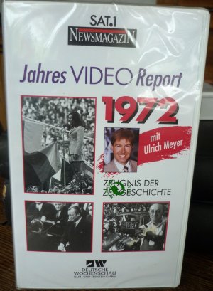 gebrauchter Film – Jahres VIDEO Report  1972   Zeugnis der Zeitgeschichte  " SAT. 1."