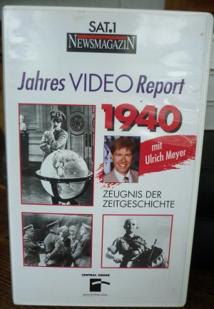 gebrauchter Film – Jahres VIDEO Report  1940   Zeugnis der Zeitgeschichte  " SAT. 1."