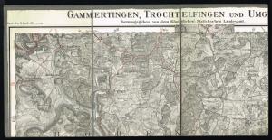 Gammertingen, Trochtelfingen und Umgebung (1:50000). Karte des Schwäb. Albvereins, Blatt X.  -