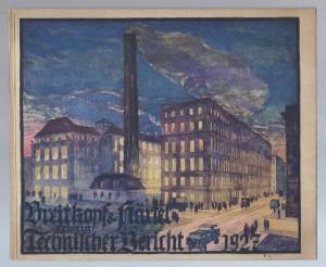 Breitkopf & Härtel / Leipzig. Technischer Bericht 1927.