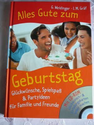 gebrauchtes Buch – Weidinger, Gertrud; Gräf – Alles Gute zum Geburtstag